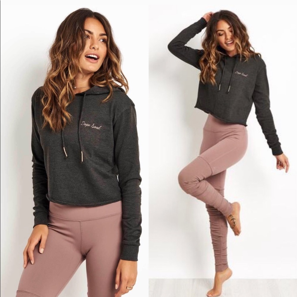Spiritual Gangster crop sweatshirt XS dope soul